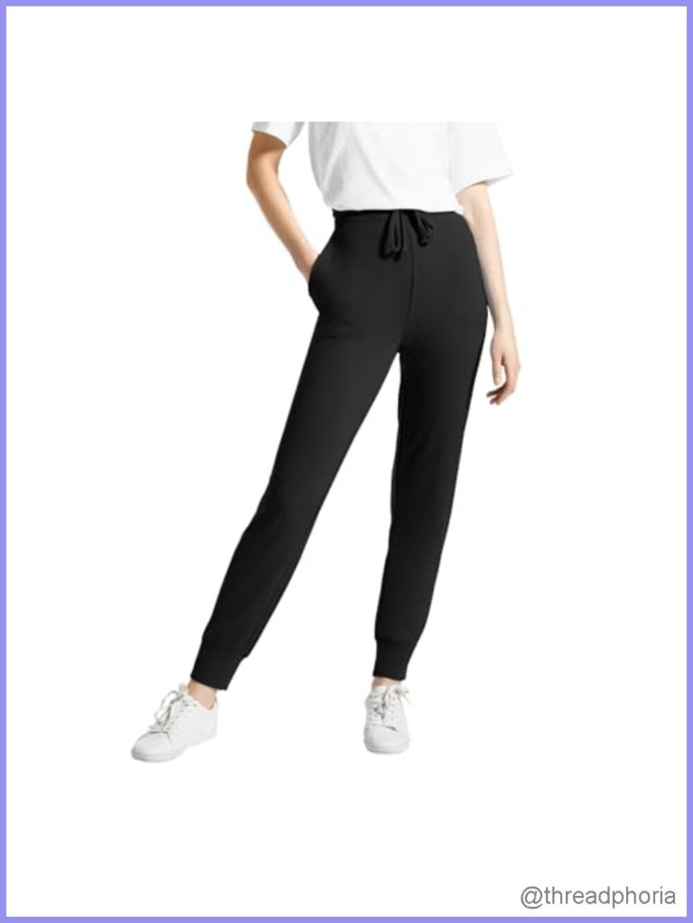 Super Soft Hi-Rise French Terry Jogger Pants with Pockets